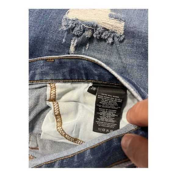 J Brand Blitz Cropped Jeans Size 28 - Picture 5 of 11